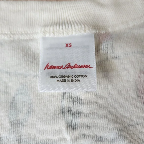 Hanna Andersson Bright Bulbs Unisex Long John Jogger Pajama Set Adult XS - Picture 4 of 11